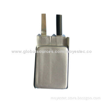 3.7V Lithium Polymer Battery Pack with 12mAh Capacity, Ideal for PDA/MP3 Players, Bluetooth Headset